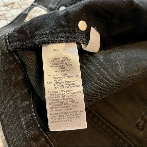 Madewell the perfect Jean shorts black - Picture 9 of 9